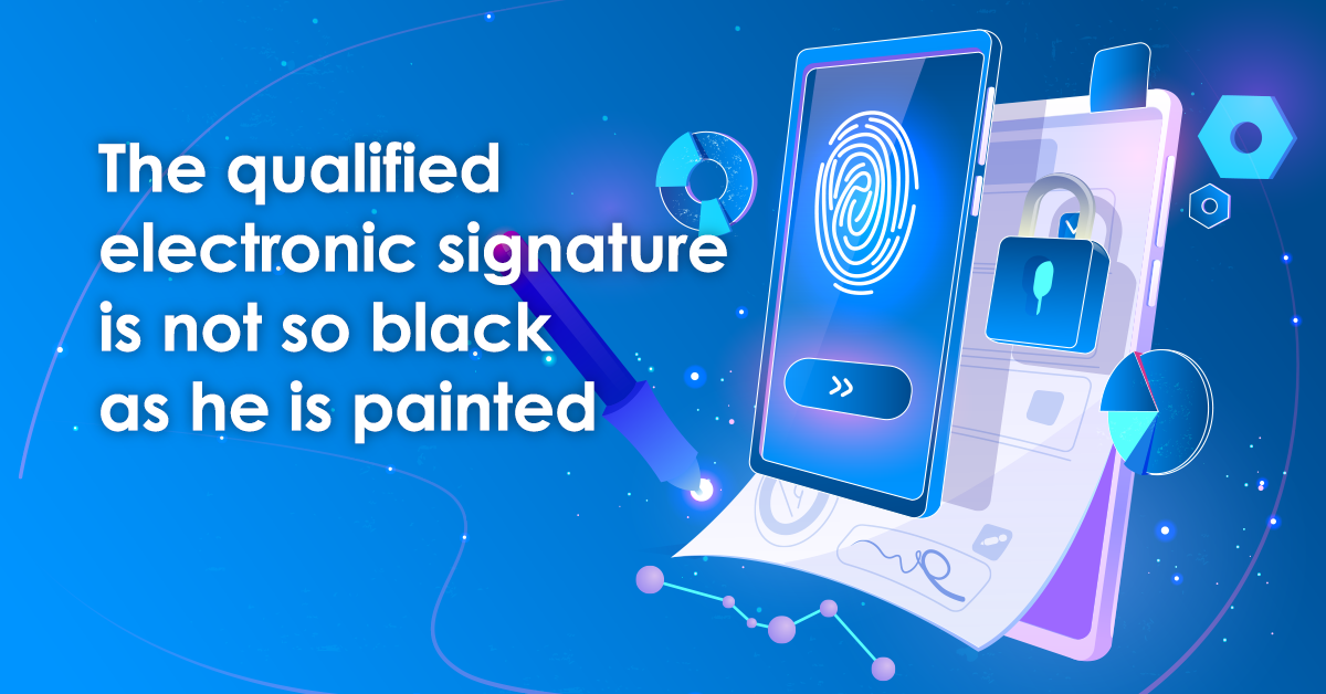The Qualified Electronic Signature Is Not So Black As He Is Painted
