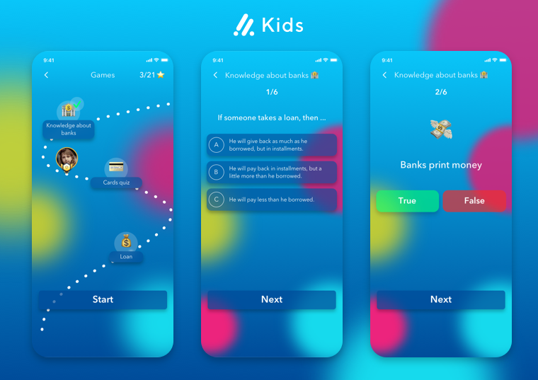 Mobile Banking Application for Children: Advantica Kids