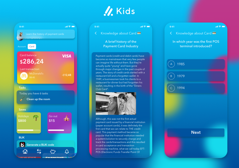 Mobile Banking Application for Children: Advantica Kids